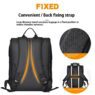 custom logo lightweight water resistant oxford laptop backpack 5