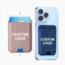 custom magsafe magnetic pu leather phone wallet 1