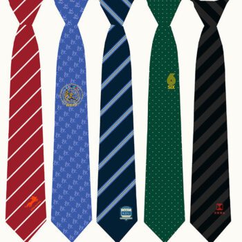 custom polyester jacquard necktie for corporate uniforms