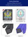 custom woven eco friendly polyester corporate necktie 1