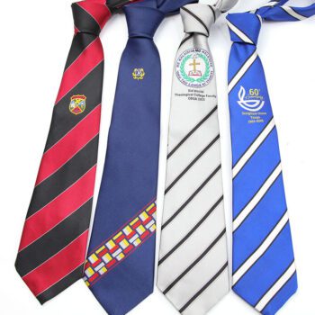 custom woven eco friendly polyester corporate necktie