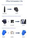 custom woven eco friendly polyester corporate necktie 4
