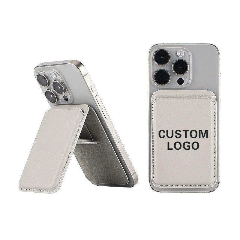 magnetic leather phone wallet with foldable kickstand magnetic leather phone wallet with foldable kickstand