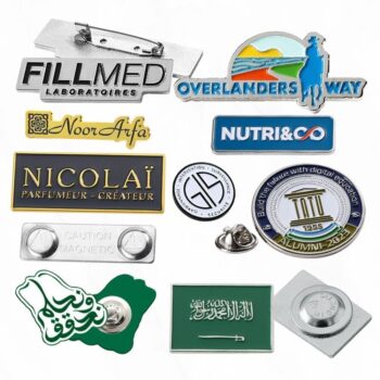 Promotion Gift Pin Wing Company Logo Metal Iron Magnetic Lapel Pin Badge