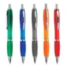 High quality promotional gift plastic rubber coated ballpoint pen with custom logo