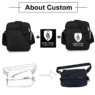 Custom Casual Logo Men's Messenger bags Cross Body Unisex Outdoor Shoulder Tool Crossbody Bag For Men Designer Bags