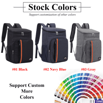 Custom Logo Portable Thermal Insulation Backpack Cooler Backpack Travel Picnic Backpack Cooler Bag Leak Proof Cooler Food Box