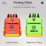 Custom Logo Wholesale Polyester School Bag Kid Backpack Waterproof Printed School Bags