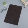 Custom wholesale logo printed non woven gift storage bag travel non-woven black carrying dust shoe bag drawstring packaging bag