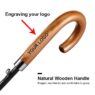 Strong extra large automatic promotional business windproof waterproof customized golf stick straight umbrella with logo