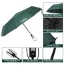 Wholesale cheap big umbrella windproof waterproof straight umbrella with logo customized