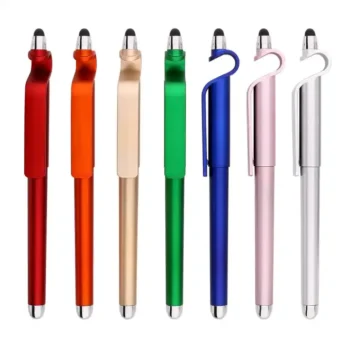 2 in 1 stylus ballpoint pen with phone stand clip 1