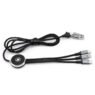 custom lighting up logo 3 in 1 charging cable 12