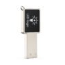 custom logo led light up metal usb flash drive 2