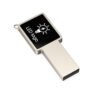 custom logo led light up metal usb flash drive 4