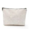 custom logo washable cotton canvas makeup pouch 1