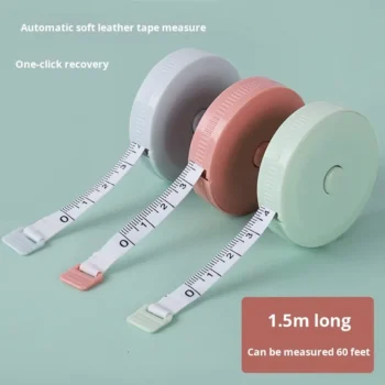 nordic style mini plastic tape measure